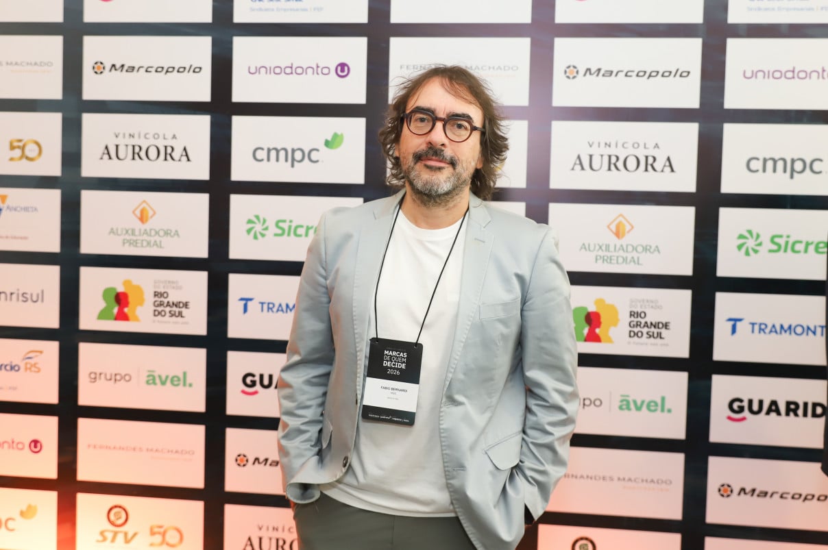 Publicit&aacute;rio F&aacute;bio Bernardi - ag&ecirc;ncia Hoc - Marcas de Quem Decide 2026 | ROSI BONINSEGNA/ESPECIAL/JC