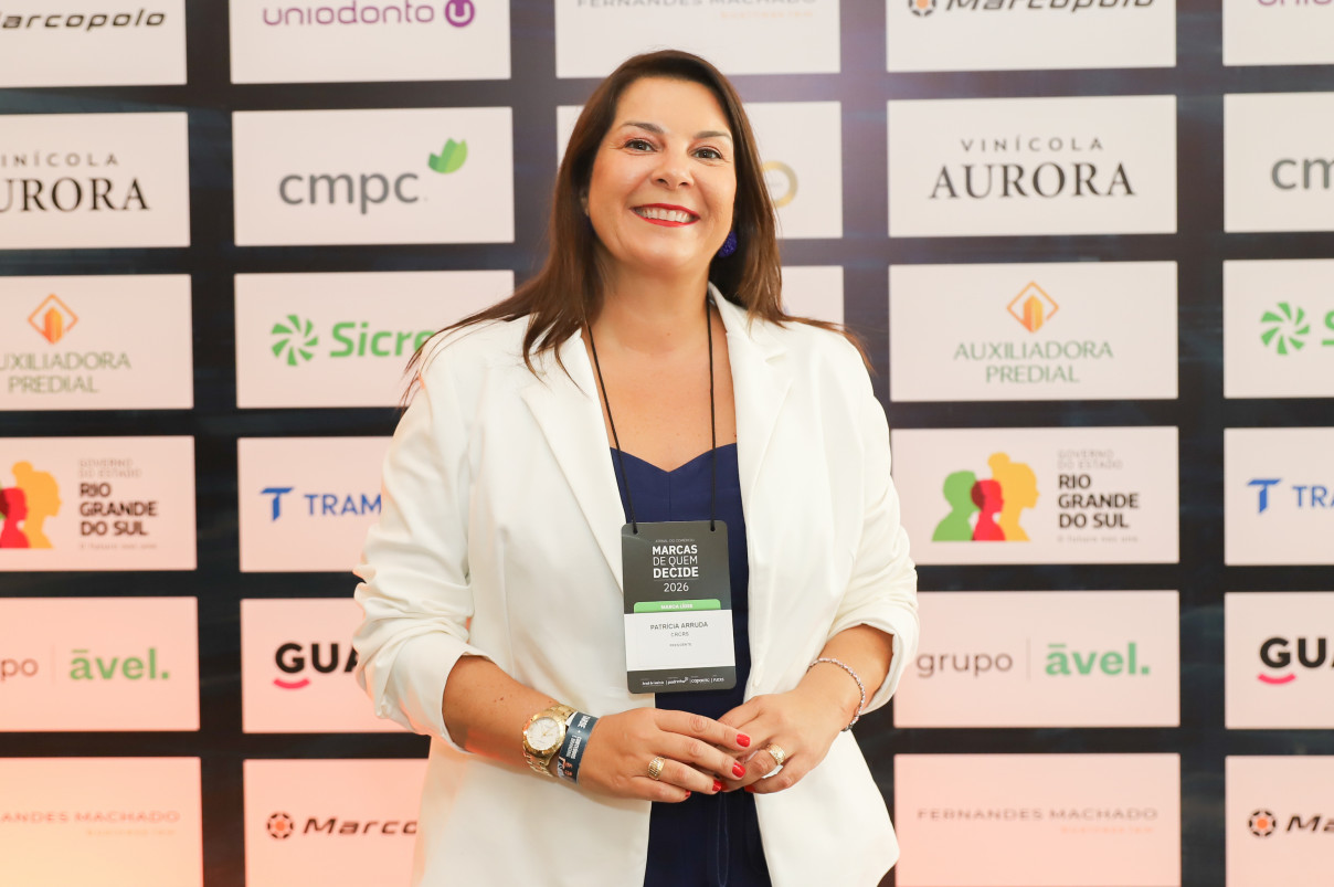 PATRICIA ARRUDA PRESIDENTE DA CRCRS/ Marcas de Quem Decide 2026 | DANI BARCELLOS/ ESPECIAL/JC
