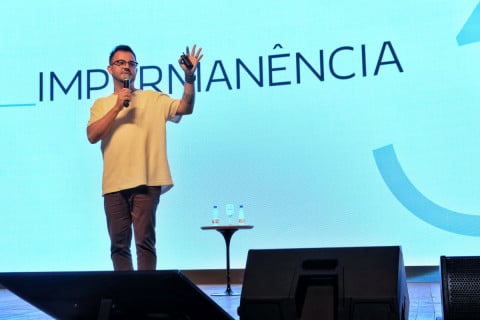 Marcus Rossi foi um dos painelistas do Marcas de Quem Decide