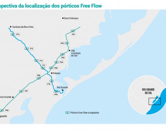 Volta do pedágio no antigo polo de Pelotas só deve ocorrer em 2028