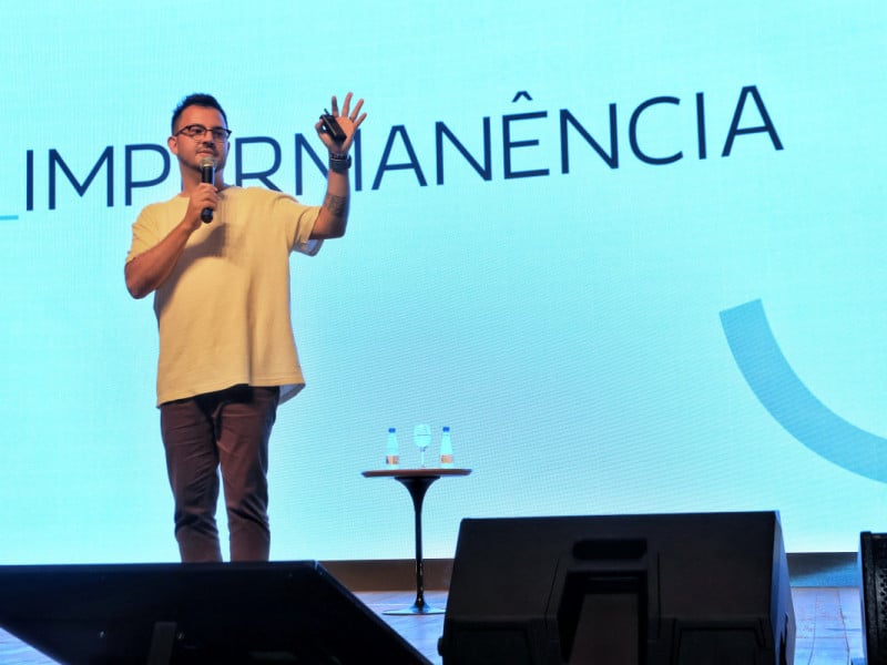 Marcus Rossi foi um dos painelistas do Marcas de Quem Decide<br />Foto: Dani Barcellos/Especial/JC