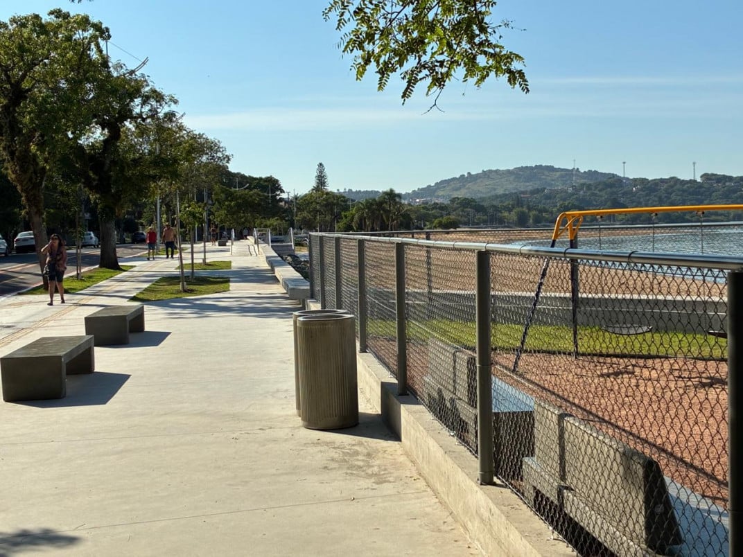 Entre as novidades estão novos bancos, lixeiras e o plantio de cerca de 100 mudas de árvores | Cássio Fonseca/Especial/JC