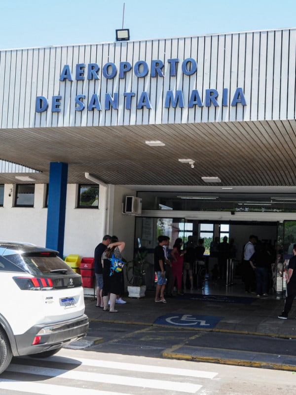 Aeroporto de Santa Maria cresce em passageiros, mas pista limita expansão da malha aérea
