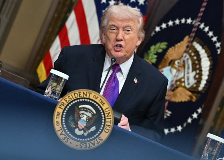 Trump defende que os Estados Unidos e seus aliados precisam coordenar esforços para privar essas organizações de qualquer controle territorial