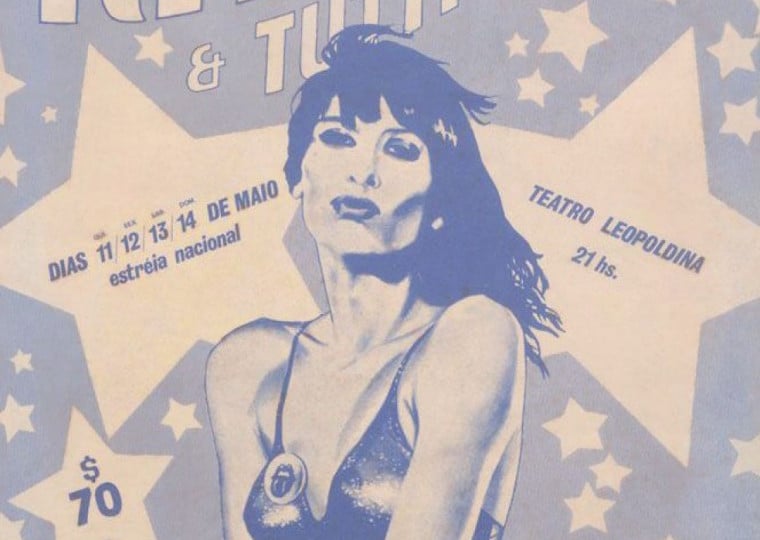 Mostra revisita cinco décadas de produção gráfica ligada ao rock no Estado, com originais que marcaram, como o cartaz do Show de Rita Lee e Tutti Frutti

