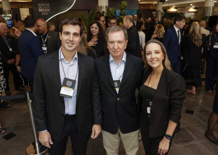 Giovanni Jarros Tumelero - presidente Jornal do Comércio - Mércio Tumelero - Stefania Jarros Tumelero - Marcas de Quem Decide 2026