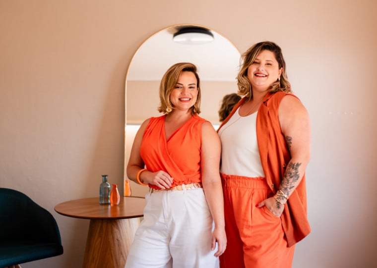 Renata Klein e Raquel Mazuco s&atilde;o as idealizadoras do espa&ccedil;o