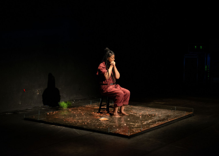 A intervenção da artista multidisciplinar, poderá ser acompanhada em tempo real pelo público a partir desta segunda (9), das 10h30min às 20h, em um ateliê temporário
