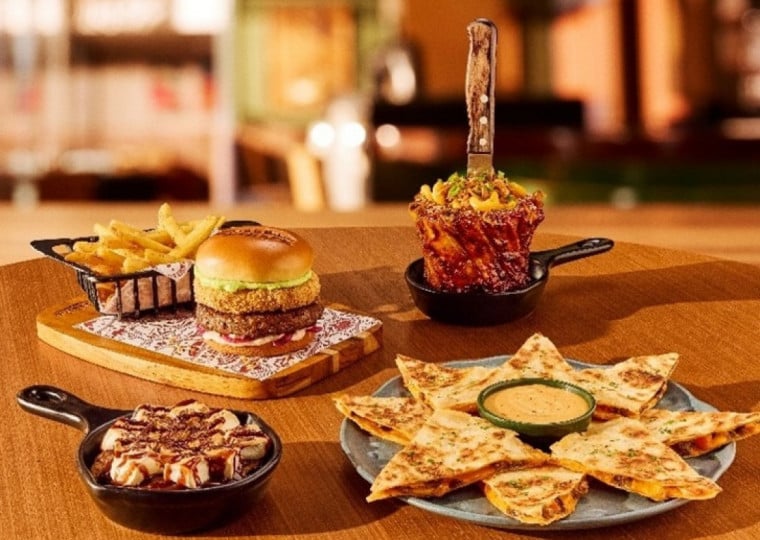 Minuto Varejo - Outback - volta de pratos conhecidos - cinco gastronomia - Aussie Beef Quesadillas / Chook&rsquo;n Dillas / Ribs Rocker Crown / Catupiry&reg; Madness Burger / S&rsquo;mores Outback