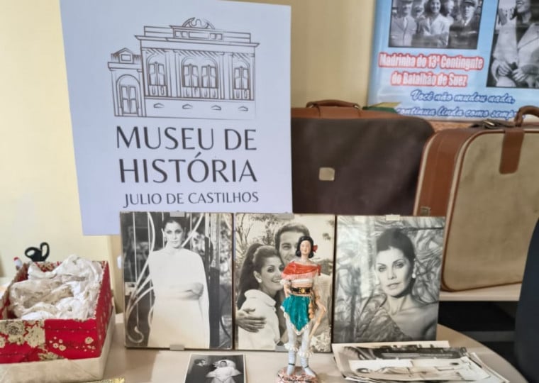 Itens do acervo pessoal de Ieda Maria Vargas doados ao MHJC 