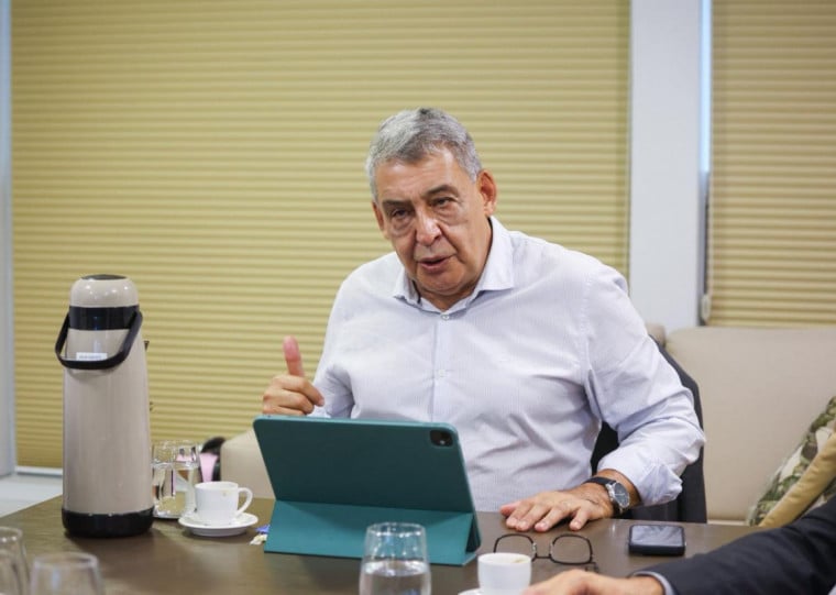 O prefeito Sebastião Melo (MDB) assumiu a presidência interina da FNP nesta quarta-feira (11)