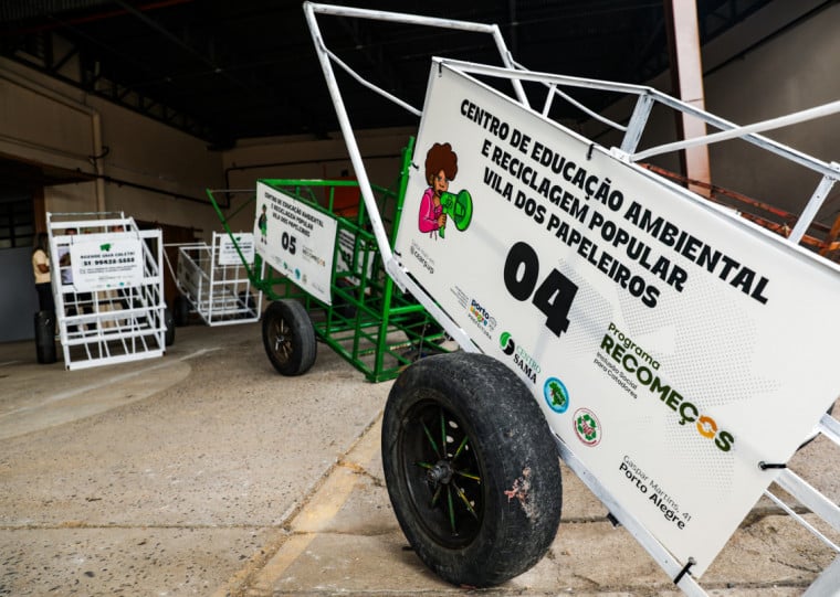 Espaço visa oferecer condições de trabalho dignas aos catadores