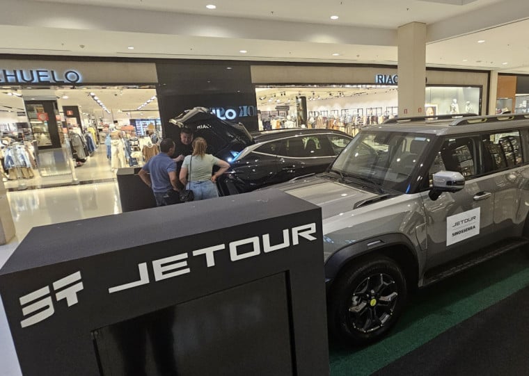 minuto varejo sinossera Jetour shopping Iguatemi Porto Alegre - carros - veículos