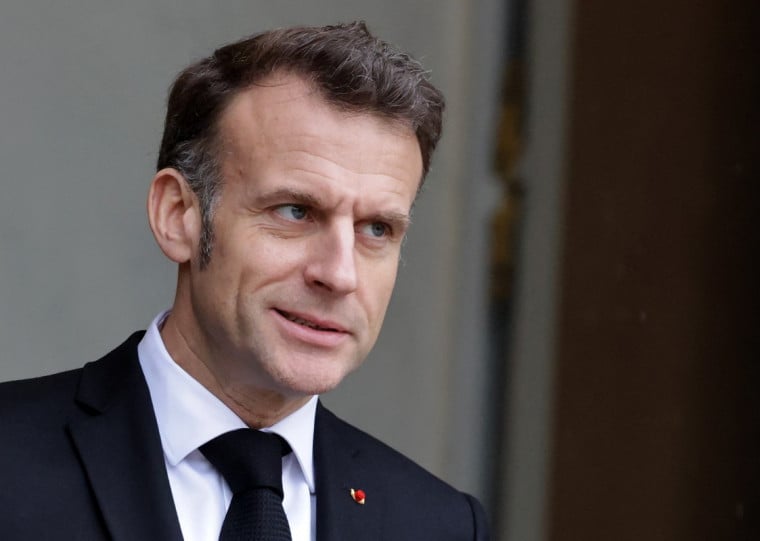 Segundo Macron, o governo libanês manifestou a sua disponibilidade para dialogar diretamente com Israel