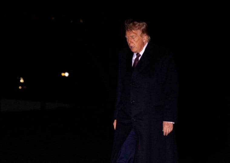 "É lógico que aqueles que se beneficiam dessa rota ajudem a garantir que nada de ruim aconteça lá", declarou Trump 