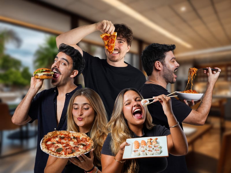 O projeto &eacute; comandado por um time de influenciadores de gastronomia<br />Foto: POA EM DOBRO/DIVULGA&Ccedil;&Atilde;O/JC