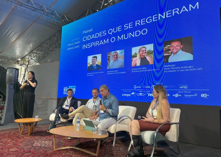 Abertura contou com a presença do prefeito de Guaíba, Marcelo Maranata, de Porto Alegre, Sebastião Melo, e de Eldorado do Sul, Juliana Carvalho