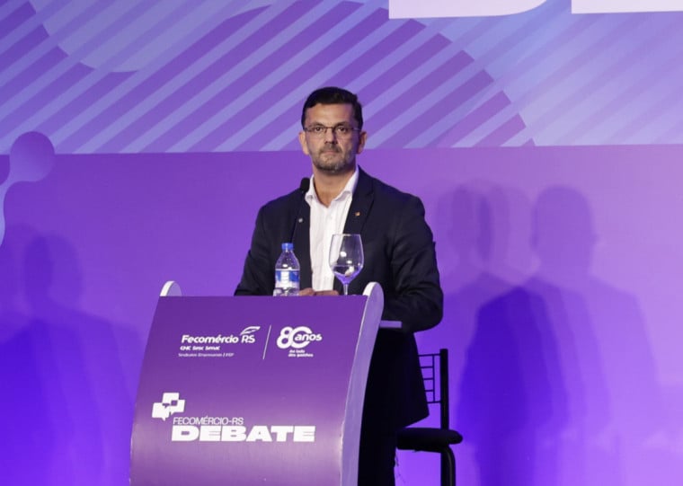 Pré-candidato pelo PSDB, Marcelo Maranata participou de debate promovido pela Fecomércio-RS nesta quinta-feira