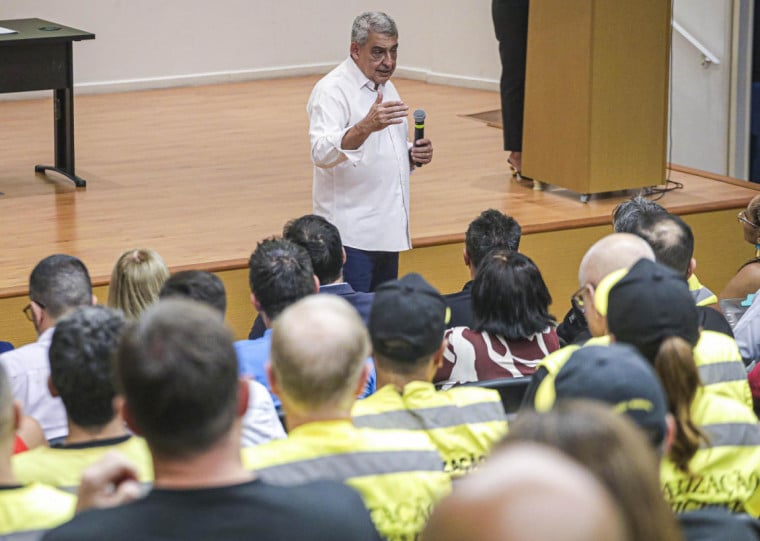 Prefeito Sebastião Melo sancionou a lei que institui o Sistema Municipal de Fiscalização e anunciou a abertura de concurso público