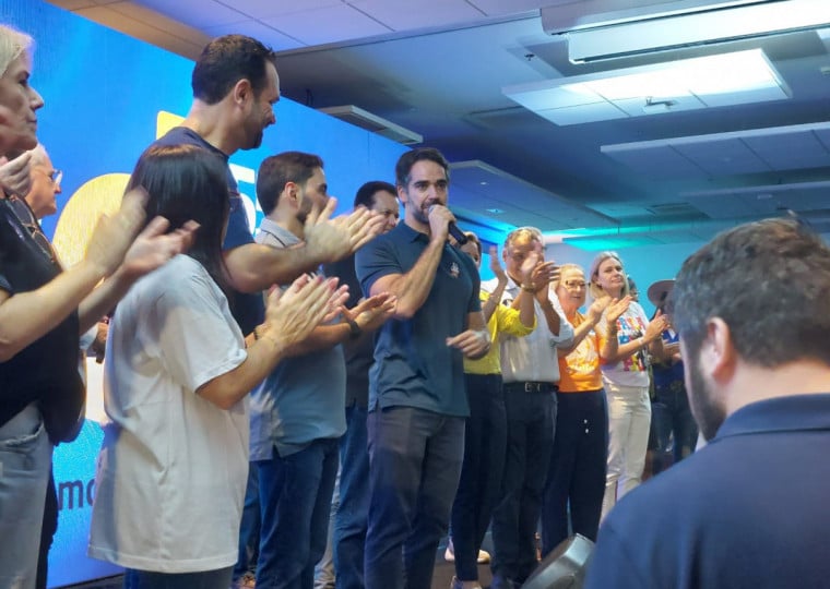 Durante o evento, governador defendeu que pode levar o PSD à vitória se for escolhido como candidato