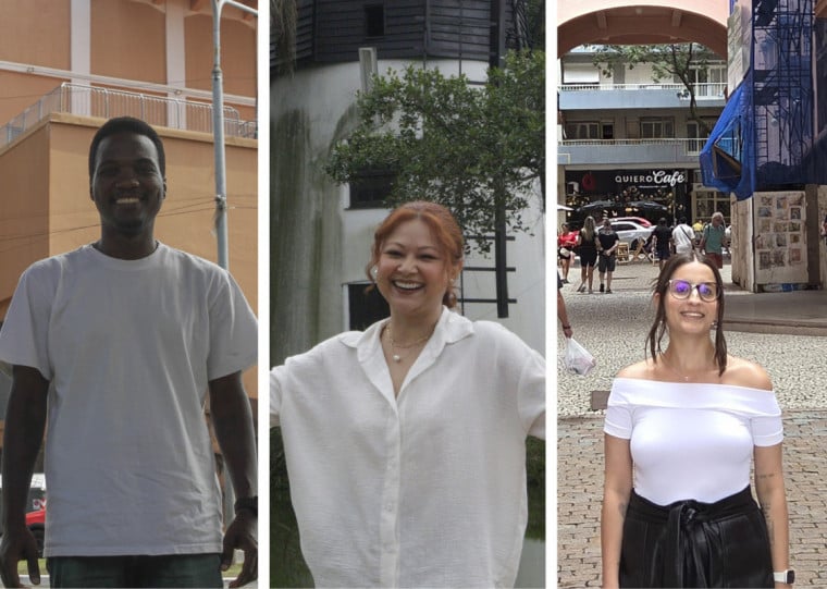 Kanhanga, de Angola; Amanda, de Rondônia; e Cristina, de Passo Fundo, são os personagens da série