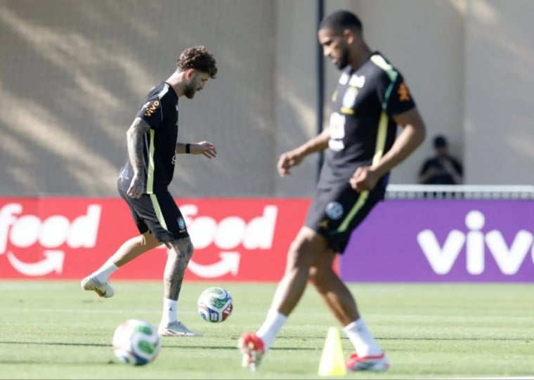 Léo Pereira é um dos confirmados na partida contra os franceses