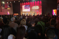 Público lotou a Demo Stage no segundo dia de South Summit