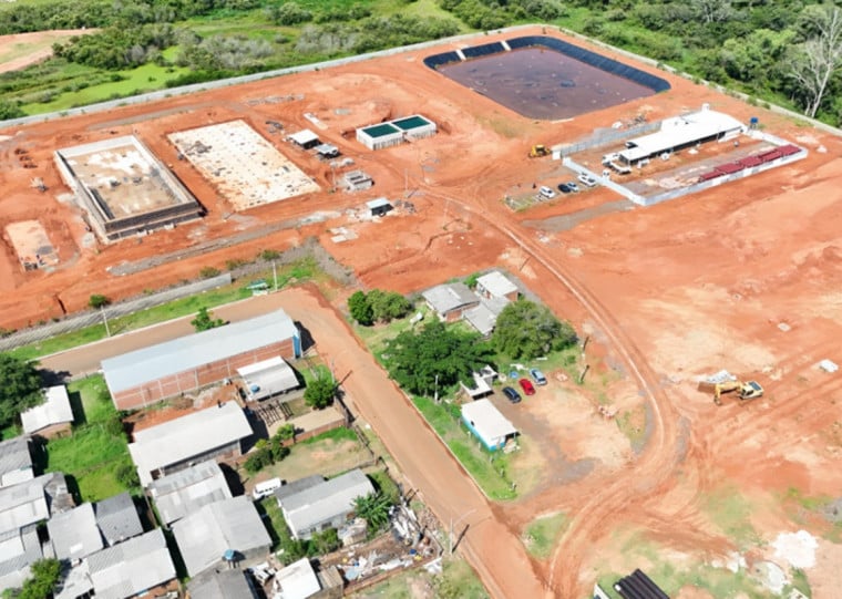 Quando pronta, estação de tratamento de esgoto vai elevada de 9,85% para 50% o tratamento das águas no Vale do Sinos