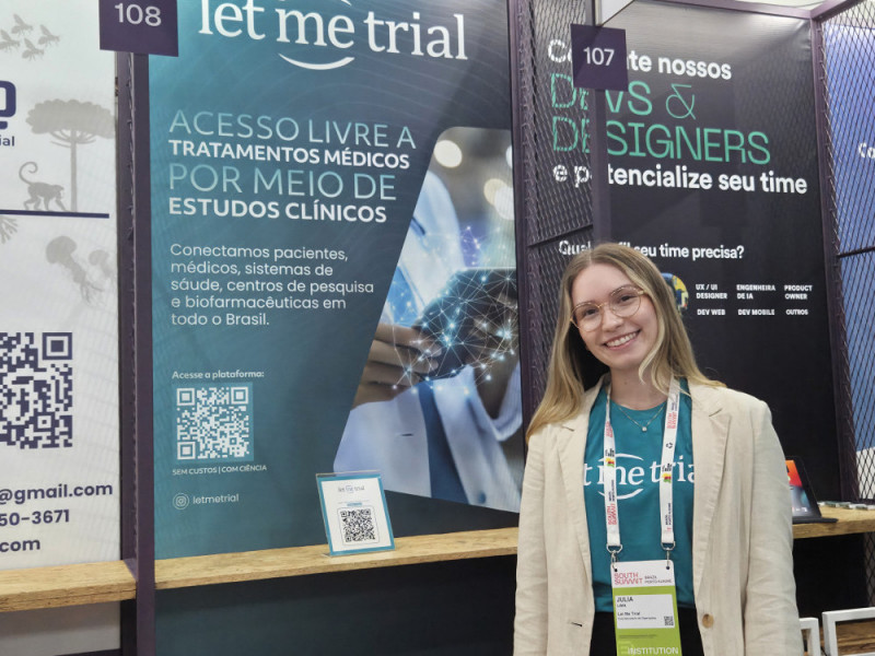 J&uacute;lia Lima, coordenadora de opera&ccedil;&otilde;es da Let Me Trial<br />Foto: Gustavo Marchant/Especial/JC