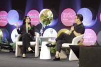 A influenciadora e empres&aacute;ria Jade Picon e o executivo Ricardo Dias falaram sobre o crescimento da marca Aurora