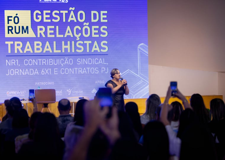 Evento acontecer&aacute; dia 8 de abril, no Sal&atilde;o de Conven&ccedil;&otilde;es da Fiergs, em Porto Alegre e ir&aacute; abordar temas como: NR-1, ass&eacute;dio e endividamento