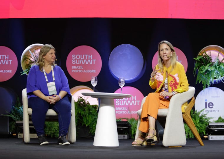 Patrícia Knebel, à frente da coluna Mercado Digital do Jornal do Comércio, e Claudia Woods, CEO da BAT Brasi