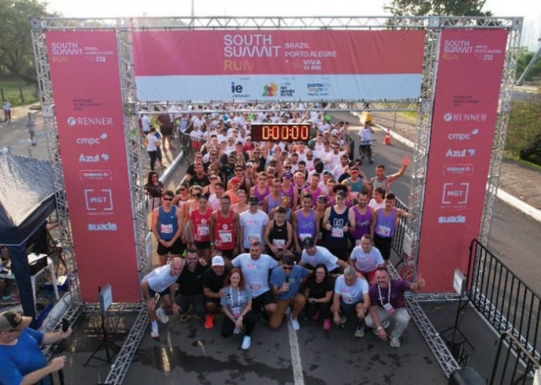 A corrida não teve caráter competitivo, mas superou as expectativas