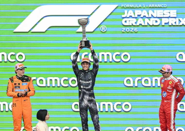 Alé do italiao, Oscar Piastri e Charles Leclerc completaram o pódio