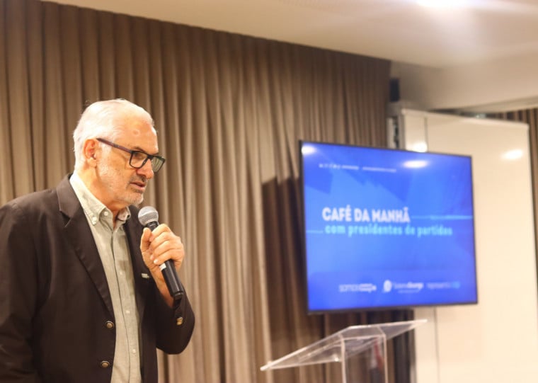 Sistema Ocergs promoveu, nesta segunda-feira (30), um café da manhã para presidentes de partidos do Rio Grande do Sul com representação na Assembleia Legislativa do estado (ALRS)