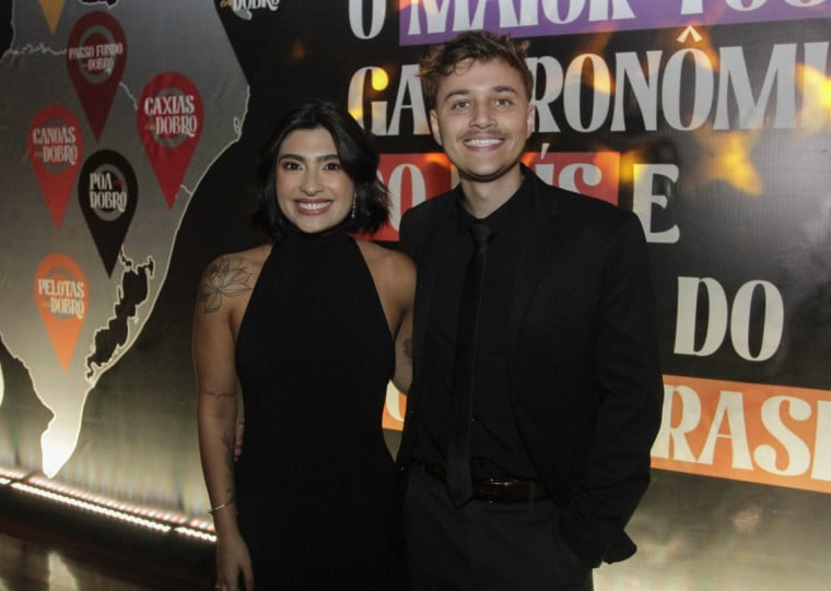 Giovanna Parise e João Vitor Ruppenthal Coimbra