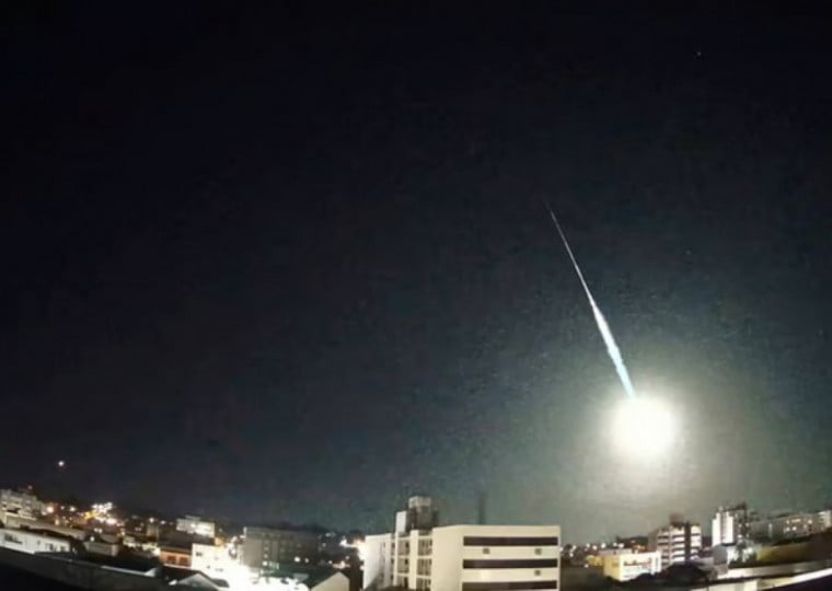 Um dos eventos astron&ocirc;micos de maior magnitude ocorreu em novembro de 2025, com explos&atilde;o de meteoro em Santa Cruz do Sul | Observat&oacute;rio Heller &Jung/Divulga&ccedil;&atilde;o/Cidades