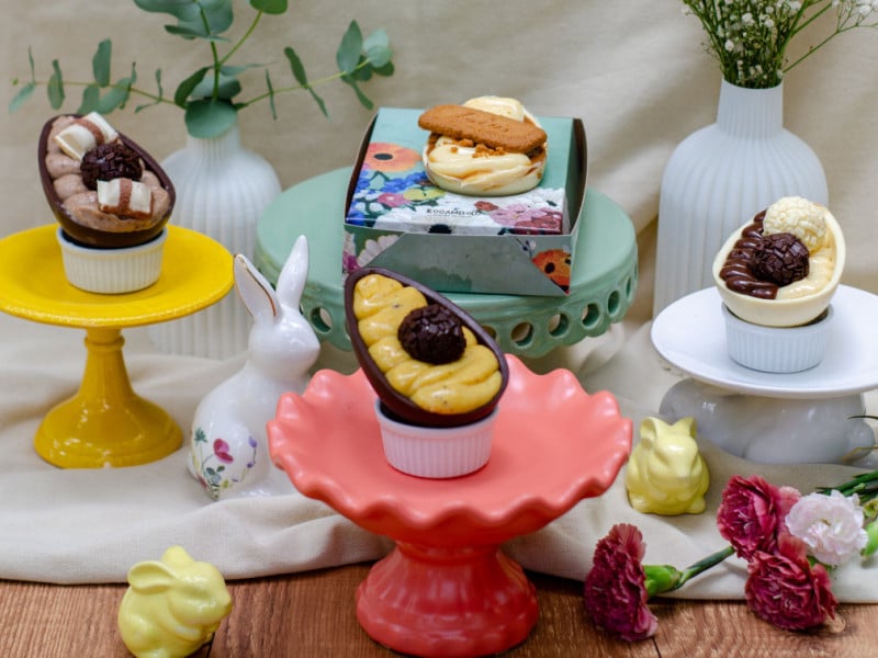 O Rocambolo Atelier de Doces est&aacute; com card&aacute;pio especial para P&aacute;scoa<br />Foto: ROCAMBOLO/DIVULGA&Ccedil;&Atilde;O/JC