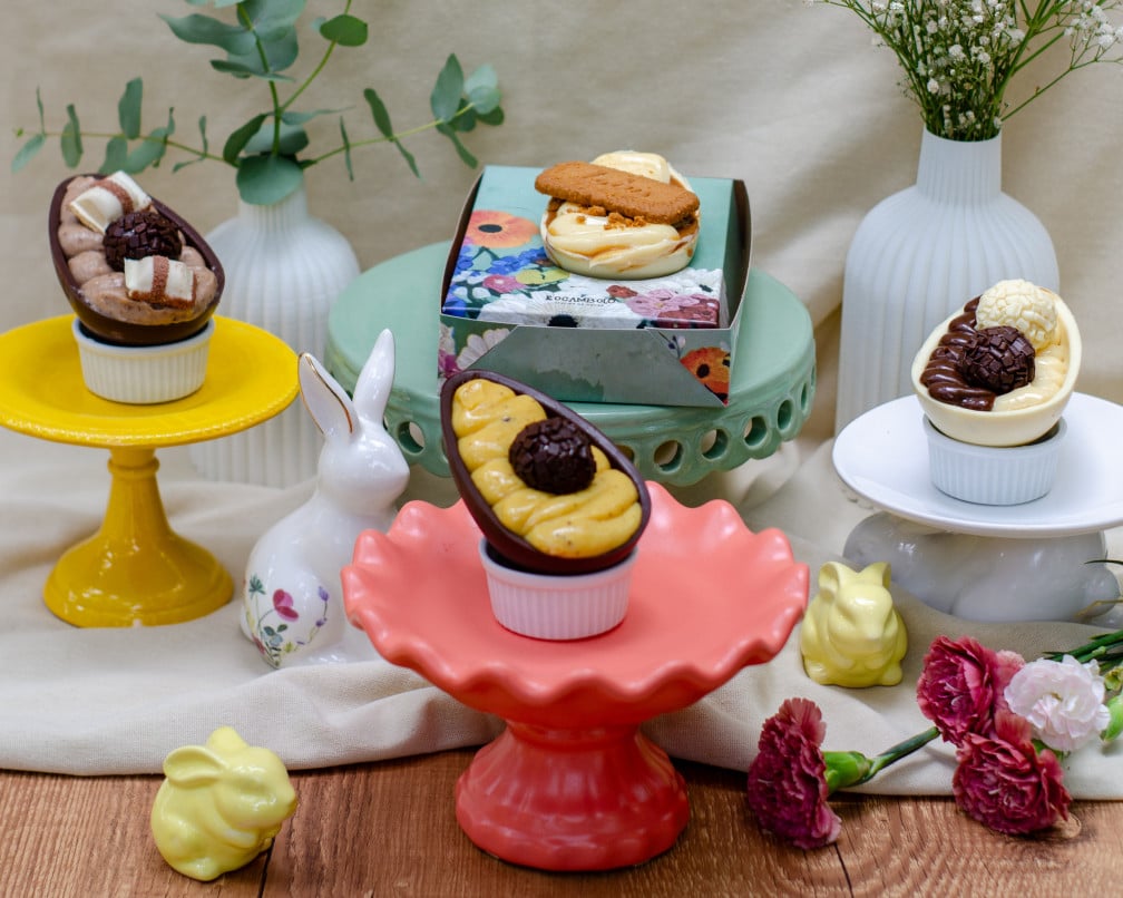 O Rocambolo Atelier de Doces est&aacute; com card&aacute;pio especial para P&aacute;scoa | ROCAMBOLO/DIVULGA&Ccedil;&Atilde;O/JC