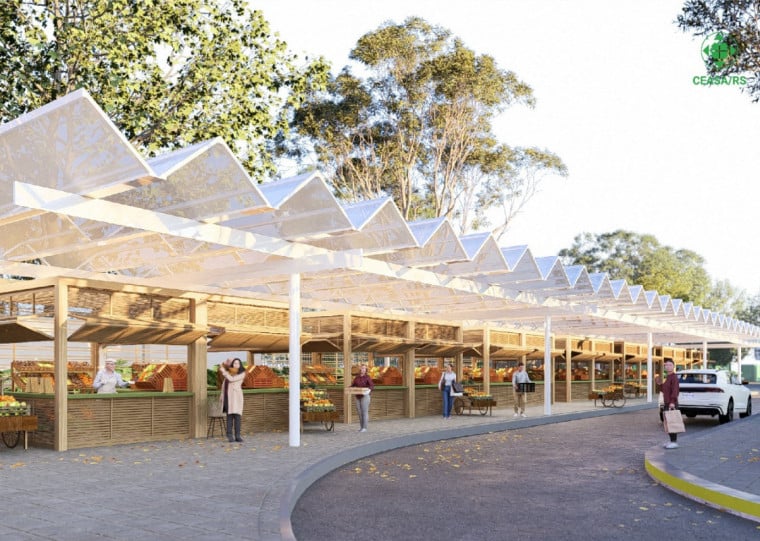 Projeto prevê a implantação de um polo de serviços em frente à Central de Abastecimento