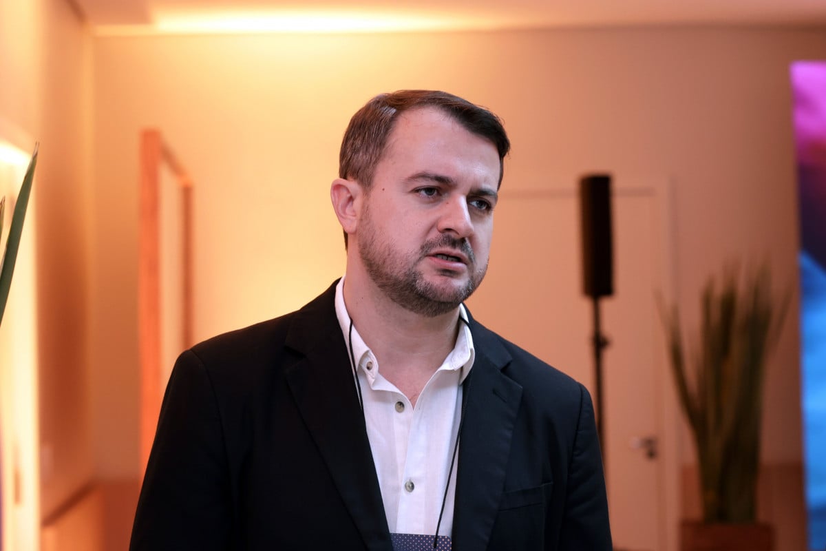 Prefeito de Dois Irm&atilde;os, Jerri Meneghetti participou do evento Mapa Econ&ocirc;mico do RS na Serra | T&Acirc;NIA MEINERZ/JC