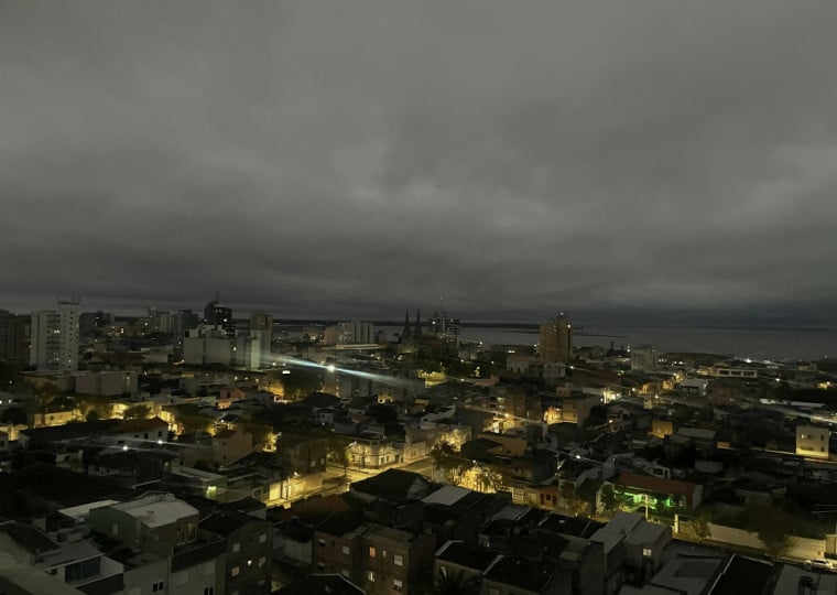 Previs&atilde;o &eacute; que os efeitos do ciclone sejam mais intensos no final da manh&atilde; e at&eacute; a metade da tarde desta quarta-feira