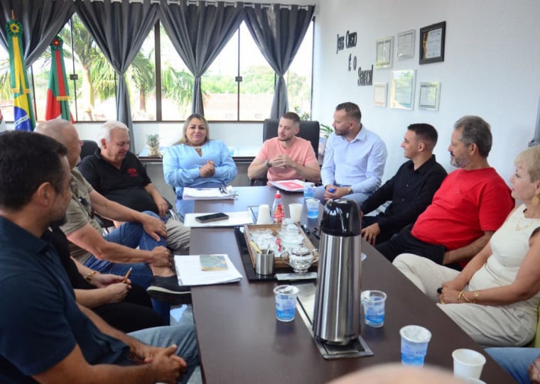 Representantes da empresa 3SB tiveram reunião na prefeitura de Cachoeirinha; projeto no município está bem encaminhado