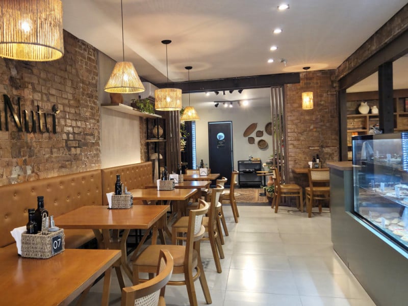 Bistr&ocirc; comporta 42 pessoas sentadas<br />Foto: Gustavo Marchant/Especial/JC