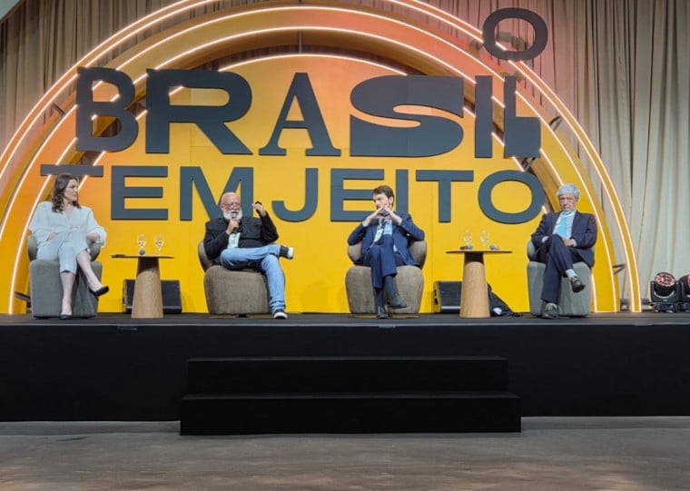 Painel reuniu Luiz Felipe Pondé, Fernando Schüler e Jorge Caldeira para refletir sobre desigualdade, cultura política e o papel do Estado na formação do Brasil
