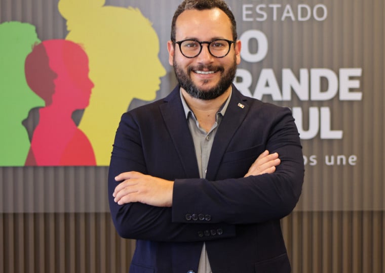 Vinícius Deprá, subsecretário de Patrimônio do Estado 
