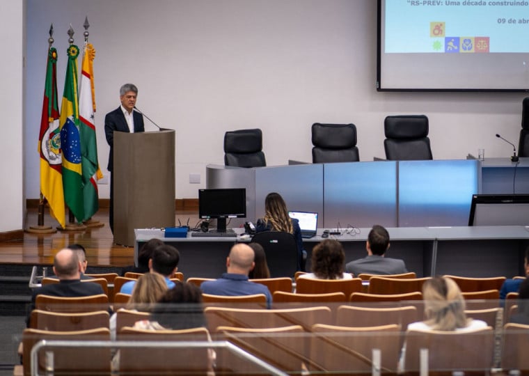 O Diretor do Departamento do Regime de Previdência Complementar da Secretaria de Regime Próprio e Complementar do Ministério da Previdência Social, Narlon Gutierre Nogueira abordou a proteção dos servidores públicos no País