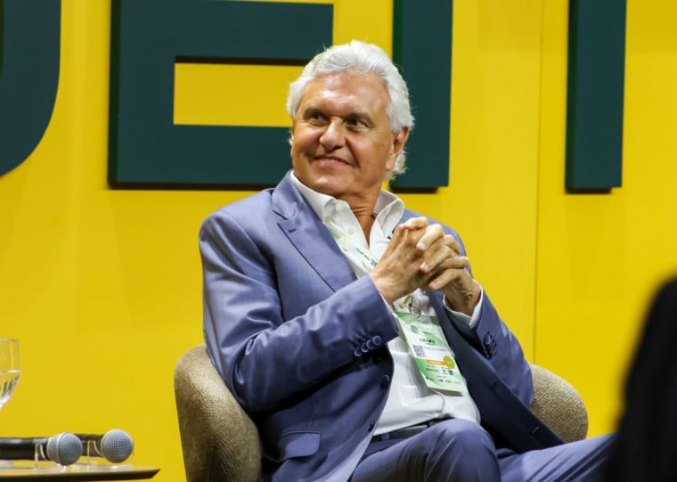 Caiado criticou o contingenciamento de recursos federais para segurança pública