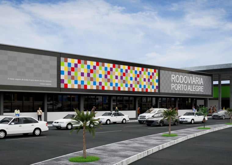 Cronograma encerra com uma nova fachada principal com um caráter moderno