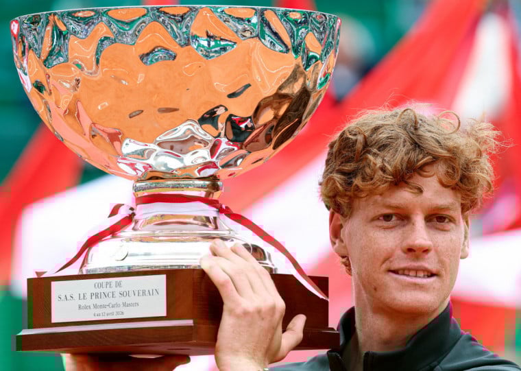 Esse é o terceiro título consecutivo do italiano em torneios desse nível 